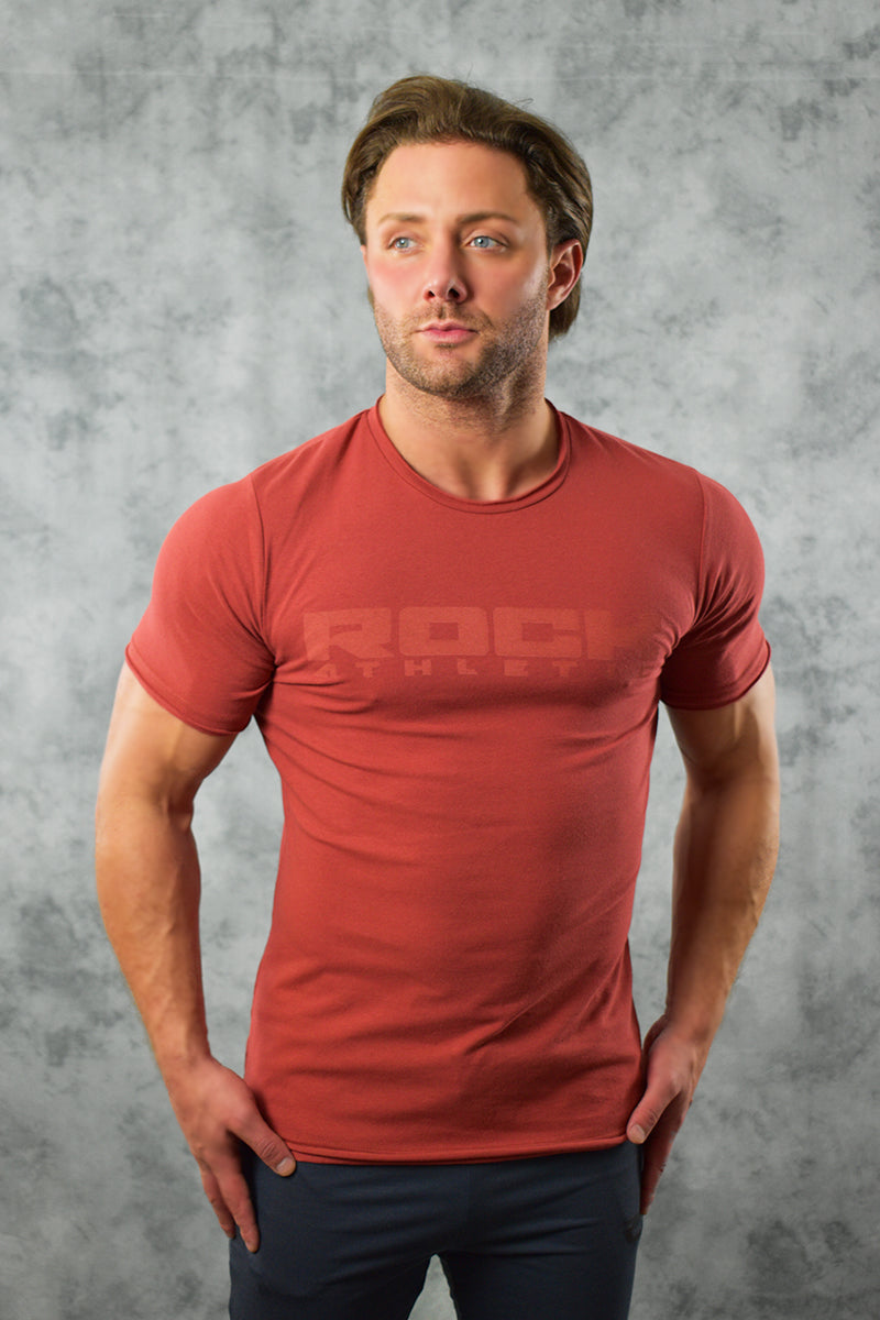 DSTRESS T SHIRT - CLAY RED