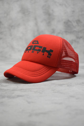 ROCK TRUCKER CAP - RED